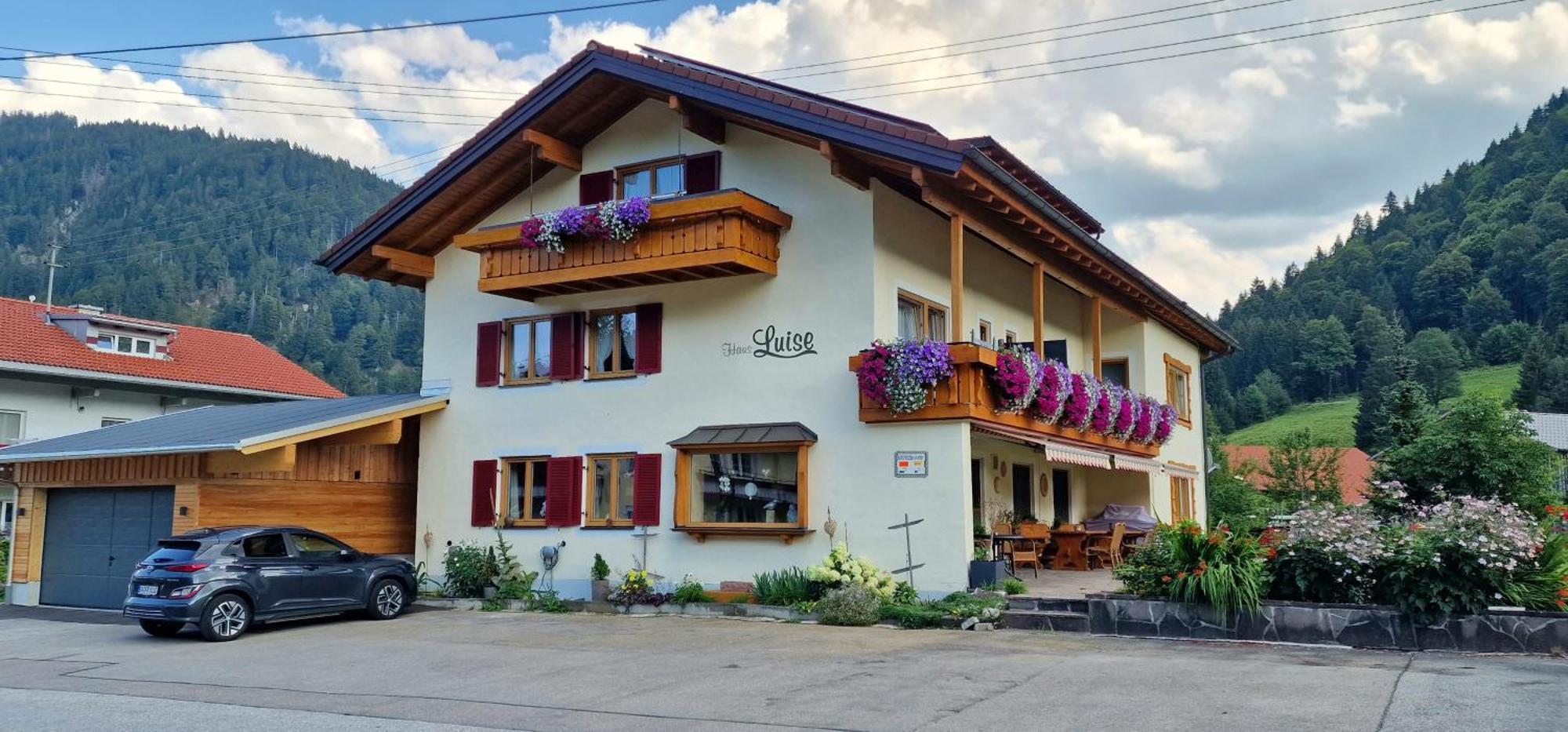 Hotel Haus Luise Bad Hindelang Zewnętrze zdjęcie